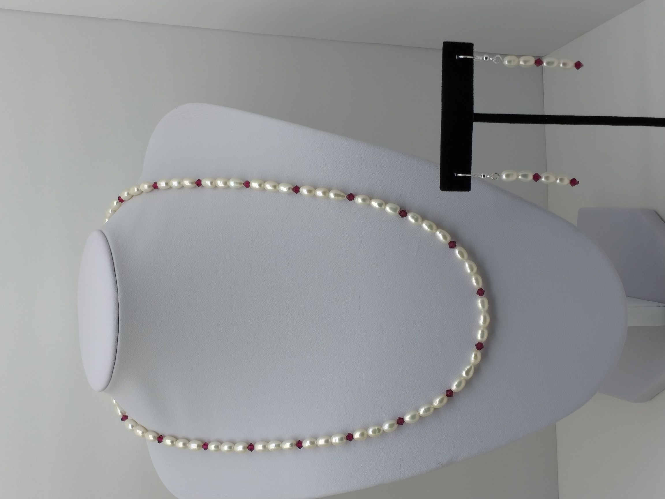 Necklace Earing Set - Fresh Water Pearls